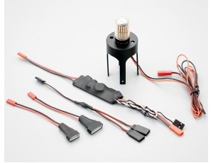 Cyclone Power CenterBurner V3 Lighting System With Single Light Bar For 90mm EDF       Cyclone Power CenterBurner V3 Lighting System With Single Light Bar For 90mm EDF